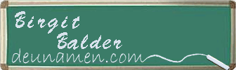 Birgit Balder Visitenkarte